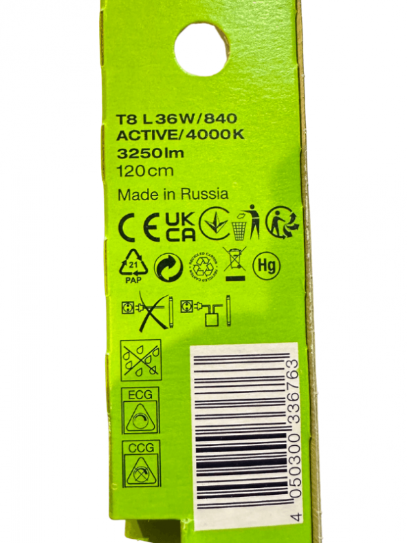 Osram 36W 840 4000K (Günışığı) G13 Duylu Floresan - 5