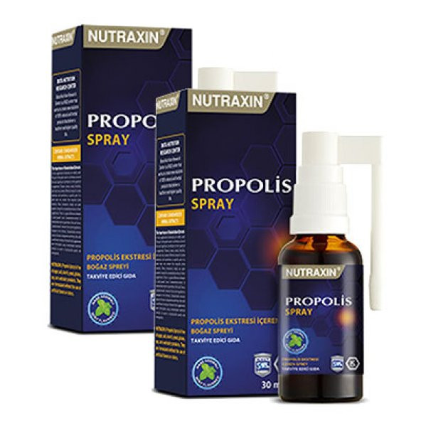 Nutraxin Propolis Boğaz Sprey 30 ml 2li Paket