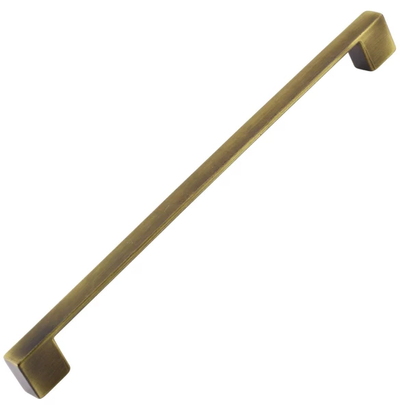 Gölcük Düz Metal Eskitme Antik Sarı 224 mm Mobilya Mutfak Çekmece Dolap Dolabı Kulpu Kulbu Kulpları - 5