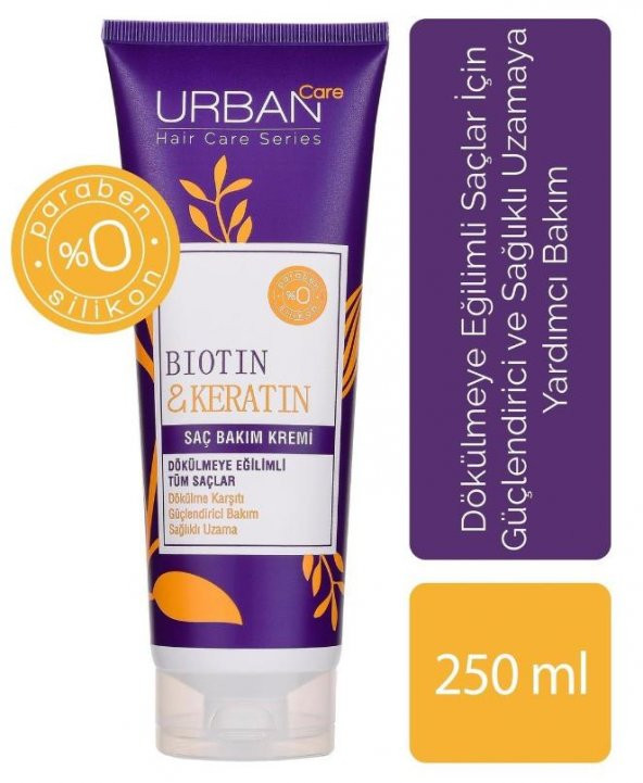 Urban Care Biotin & Keratin Saç Bakım Kremi 250 Ml