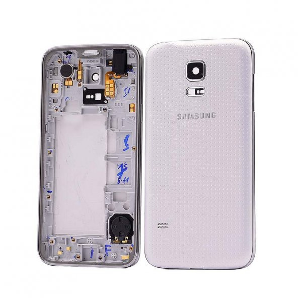 Gmr Samsung Galaxy S5 Mini Sm-G800 Kasa Kapak beyaz