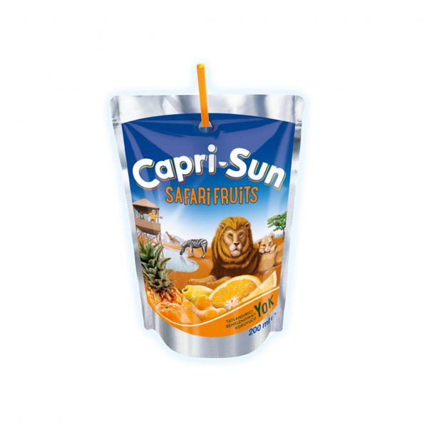 Capri Sun Meyve Suyu 200 ML x 20 Adet Safari