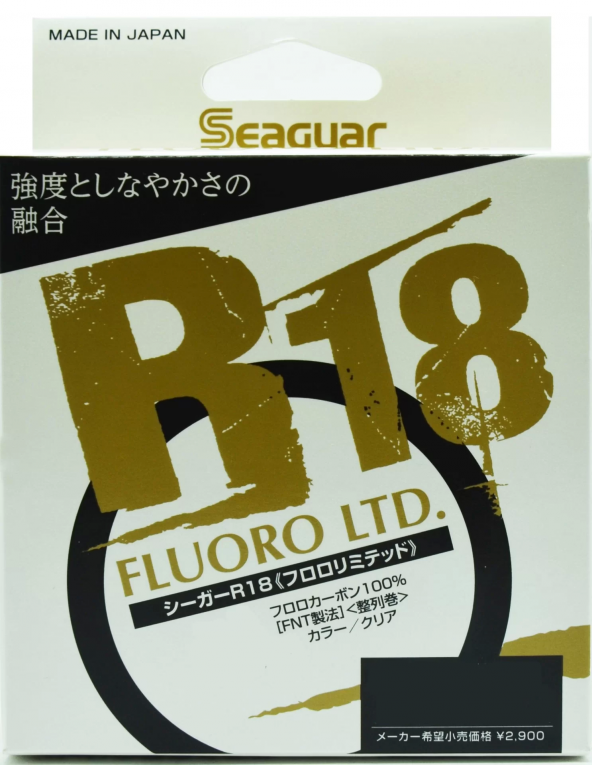 Seaguar R18 Fluoro LTD %100 Fluoro Carbon Misina 100mt 0.185 mm