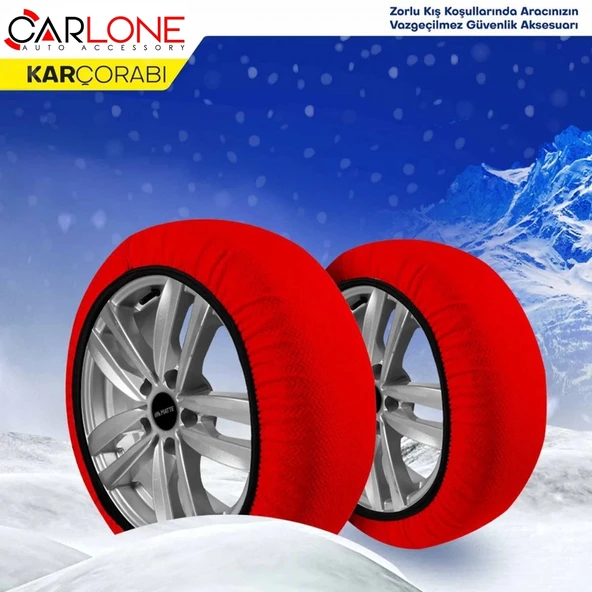 Kar Çorabı Large Beden- C.Active Series - Zincire Gerek Yok.! - Aynı Gün Kargo - 3