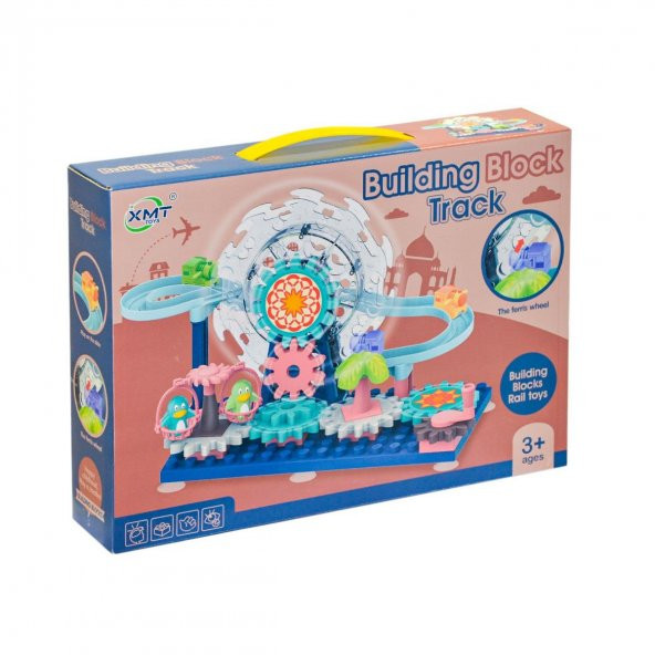 88013 Dönme Dolap Lunapark Blok Oyun Seti -Birlik - 3