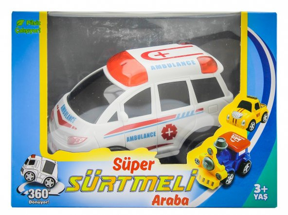 Sürtmeli Kırılmaz Kutulu Ambulans