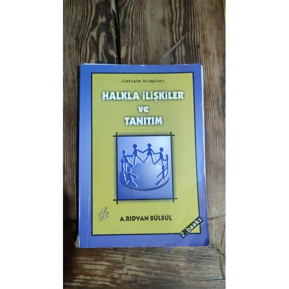 HALKLA İLİŞKİLER VE TANITIM ... RIDVAN BÜLBÜL