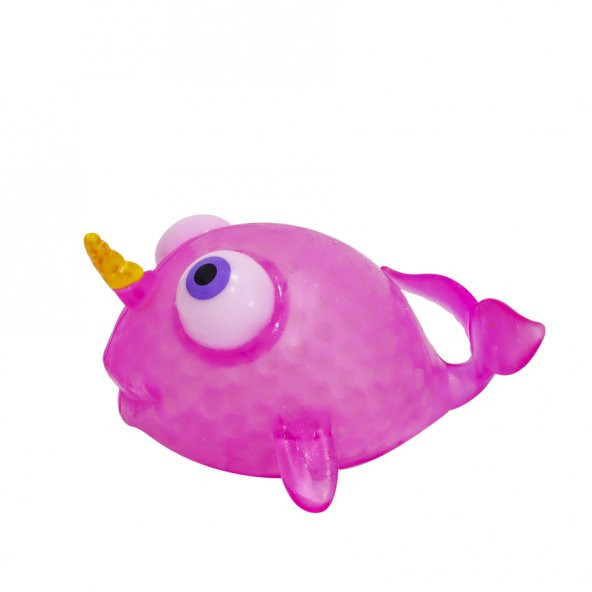 Squishy Kristal Mor Unicorn Balık Slime