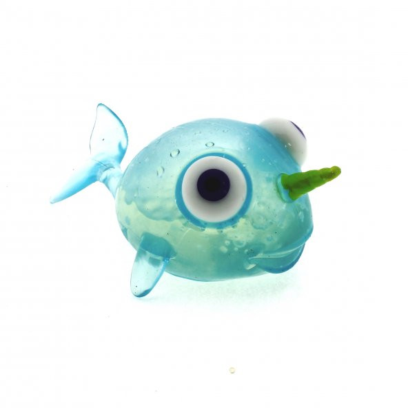 Squishy Kristal Mavi Unicorn Balık Slime