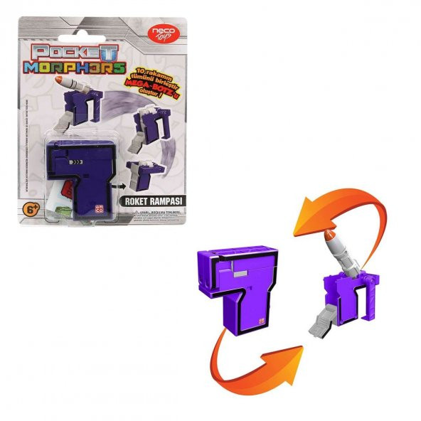 PM/6888 Pocket Morphers Dönüşebilen Numaralar / Tekli satılır - Resim 9