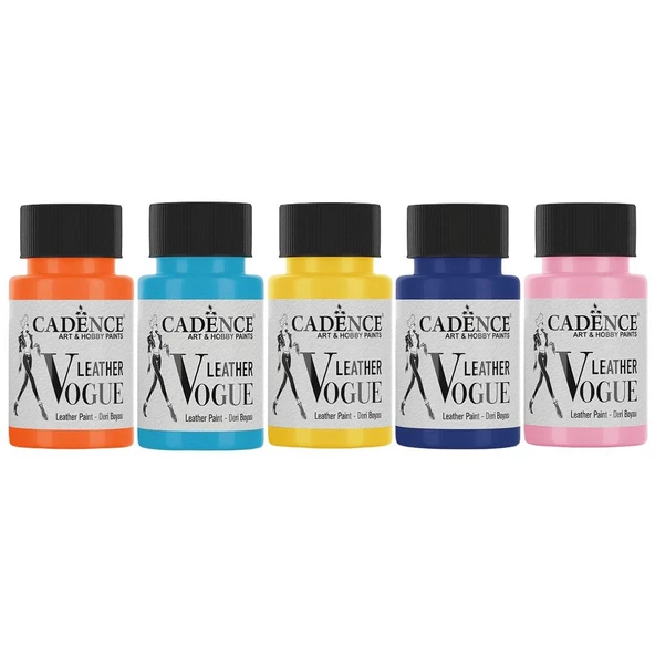 LEATHER VOGUE DERİ BOYASI 5Lİ SET