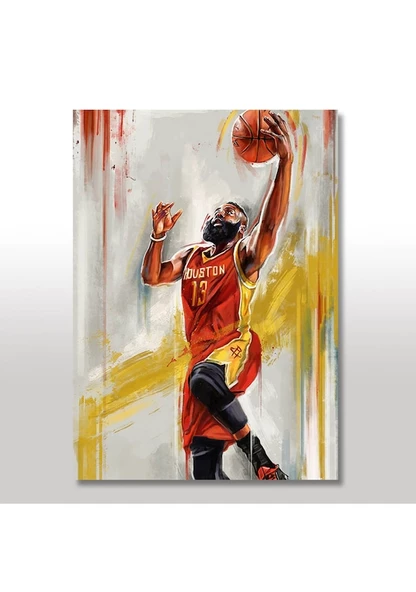 James Harden Basketbol1 Ahşap Poster 20x30