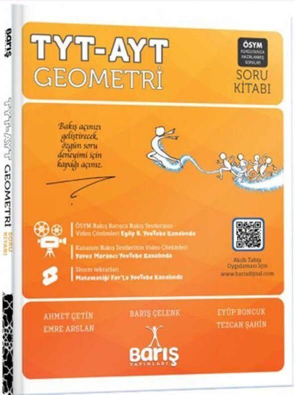 TYT AYT Geometri Soru Kitabı Barış Çelenk