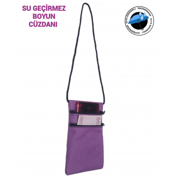 Asker Umre Hac Su Geçirmez Boyun Cüzdanı - 3
