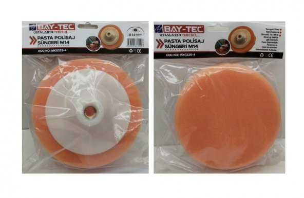 Bay-Tec Pasta Polisaj Süngeri m14 MK0225-4 - 4