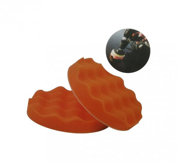 1 Adet Bay-Tec Pasta Polisaj Süngeri Yumurta Cırtlı Ped MK0225-10 - 3