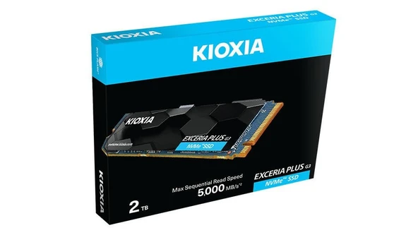 2TB KIOXIA EXCERIA PLUS M.2 NVMe 3D 5000/3900MB/s LSD10Z002TG8 - 2