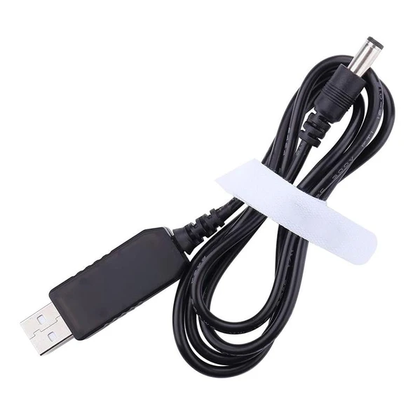 Ayt Pm-21568 9-5 Volt 1 Amper USB To DC 5.5x2.5mm Çevirici Dönüştürücü Kablo 100 Cm - 4