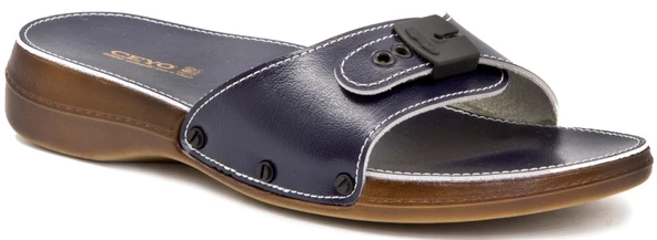 Ceyo Mınellı 6500 Lacivert Bayan Ayakkabı Terlik-Sandalet ürün görseli