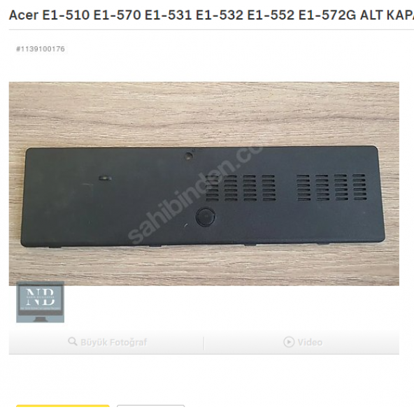 Acer E1-510 E1-570 E1-531 E1-532 E1-552 E1-572G ALT KAPAK