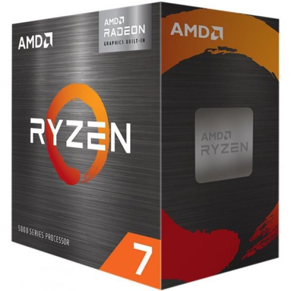 AMD Ryzen 7 5700G 3.8GHz 4.6GHz 16MB AM4 65W Kutulu İşlemci