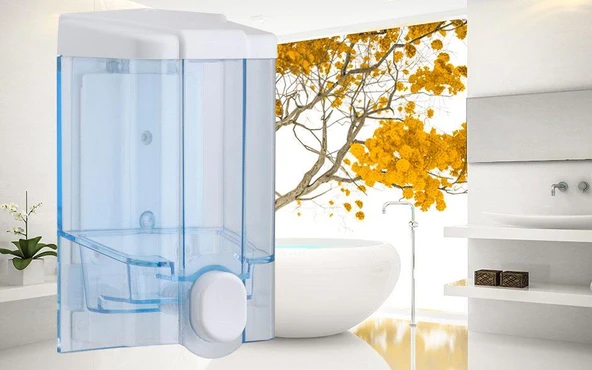 Vialli S4T Sıvı Sabun Dispenseri Aparatı Şeffaf 1000 ml - 3