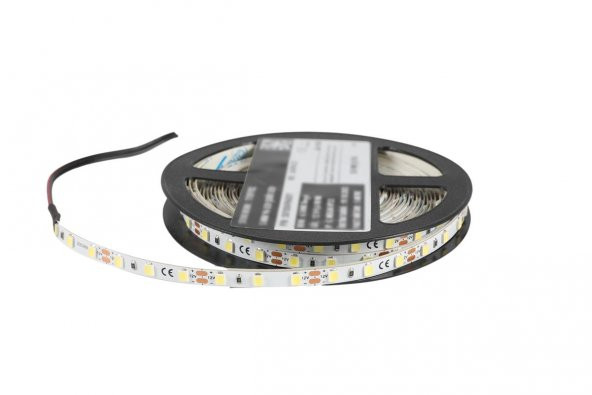 5 Metre Şerit Led Samsung Çipli İç Mekan IP20 12 V 9,6 W 6.500K Beyaz - 2