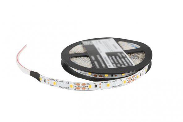 5 Metre Şerit Led Samsung Çipli İç Mekan IP20 12 V 8,4 W 4.000K Gün Işığı - 2