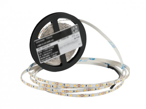 5 Metre Şerit Led Samsung Çipli İç Mekan IP20 12 V 9,6 W 4.000K Gün Işığı