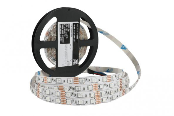 5 Metre Şerit Led Ledronics İç Mekan IP20 12 V 14,4 W Rgb