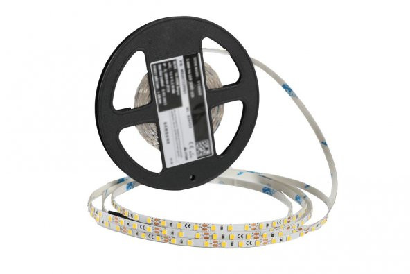 5 Metre Şerit Led Samsung Çipli İç Mekan IP20 12 V 9,6 W 3.000K Gün Işığı