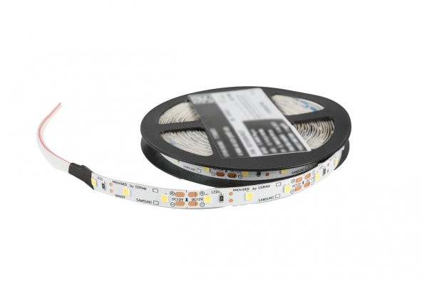 5 Metre Şerit Led Samsung Çipli İç Mekan IP20 12 V 9,6 W 5.000K Beyaz - 2