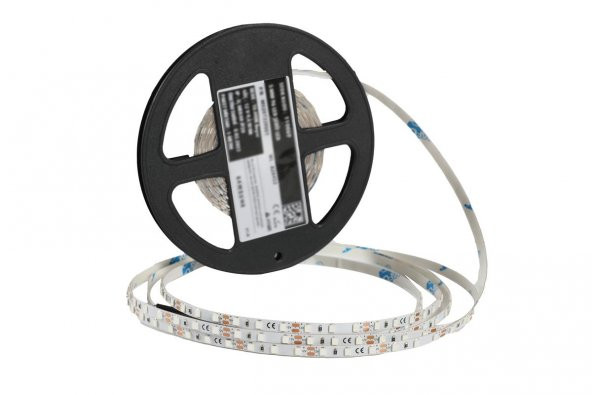 5 Metre Şerit Led Ledronics İç Mekan IP20 12 V 9,6 W Kırmızı