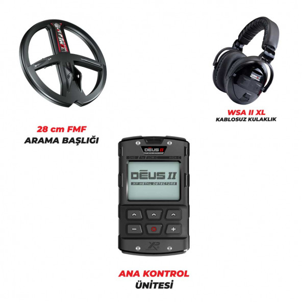 XP Xtrem Hunter Dedektör - DOUBLE PAKET 28CM DEUS2 DEDEKTÖR - Resim 5