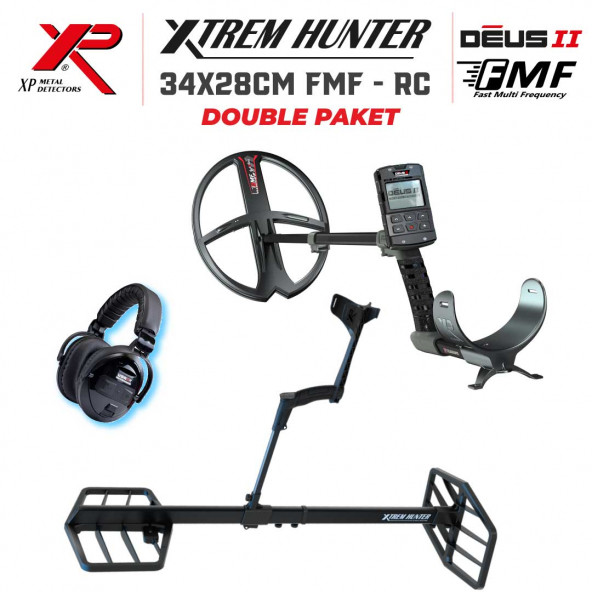 XP Xtrem Hunter Dedektör - DOUBLE PAKET 34x28CM DEUS2 DEDEKTÖR ürün görseli