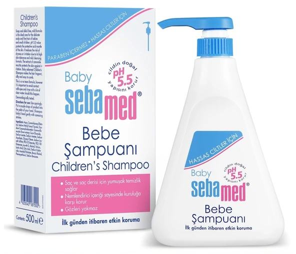 Sebamed Bebek Kremi 200ML+ Sebamed Bebek Şampuanı 500ML +Sebamed Bebek Pişik Kremi 50ML Avantaj Set - 9