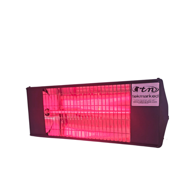 Welder Halojen Dış Mekan Infrared ısıtıcı Özel Renk elektrikli soba (KIRMIZI)