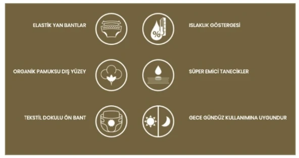 Pedo Plus Bebek Bezi Beden:6 (15+KG) Extra Large 100 Adet Jumbo Mega Pk - 6