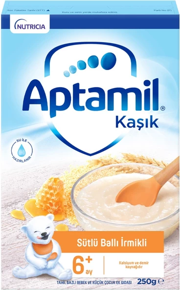 Aptamil Kaşık Maması 250GR Sütlü Ballı İrmikli