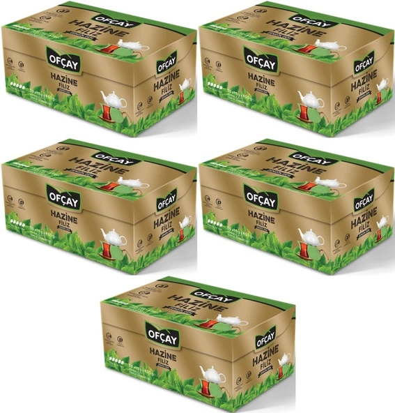 Ofçay Hazine Zengindem Demlik Poşet Siyah Çay 150 Adet*15GR (5PK*30)