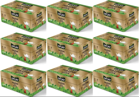 Ofçay Hazine Zengindem Demlik Poşet Siyah Çay 270 Adet*15GR (9PK*30)