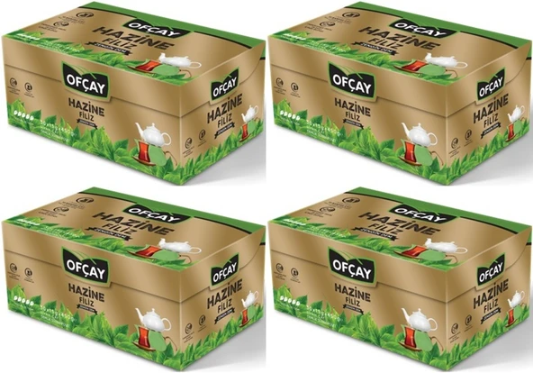 Ofçay Hazine Zengindem Demlik Poşet Siyah Çay 120 Adet*15GR (4PK*30)