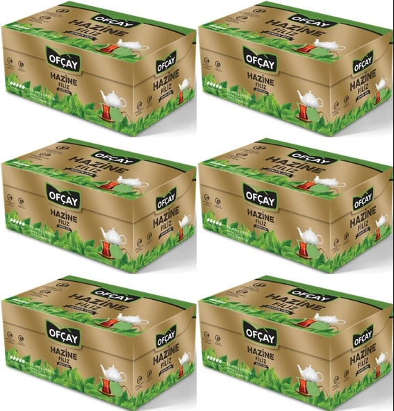 Ofçay Hazine Zengindem Demlik Poşet Siyah Çay 180 Adet*15GR (6PK*30)