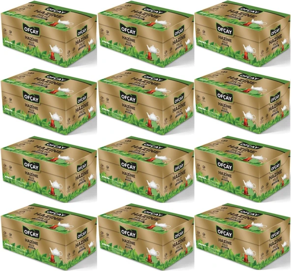 Ofçay Hazine Zengindem Demlik Poşet Siyah Çay 360 Adet*15GR (12PK*30)