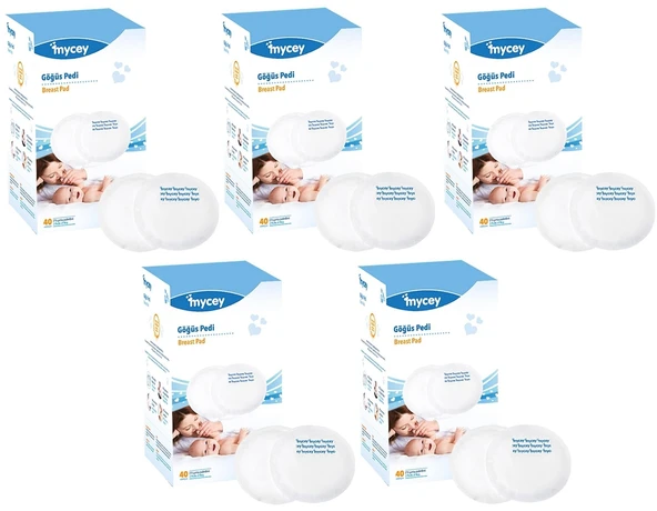 Mycey Göğüs Pedi (40 Lı) 200 Adet (5PK*40)