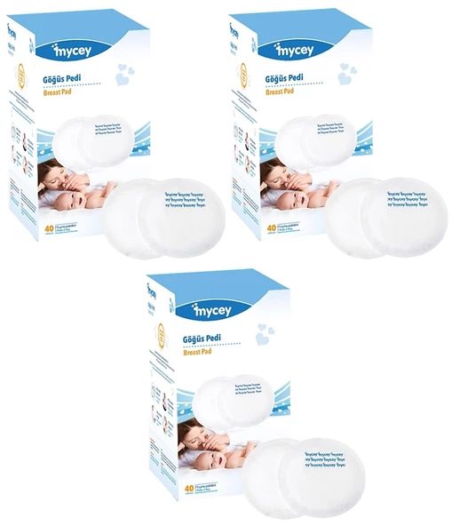 Mycey Göğüs Pedi (40 Lı) 120 Adet (3PK*40)