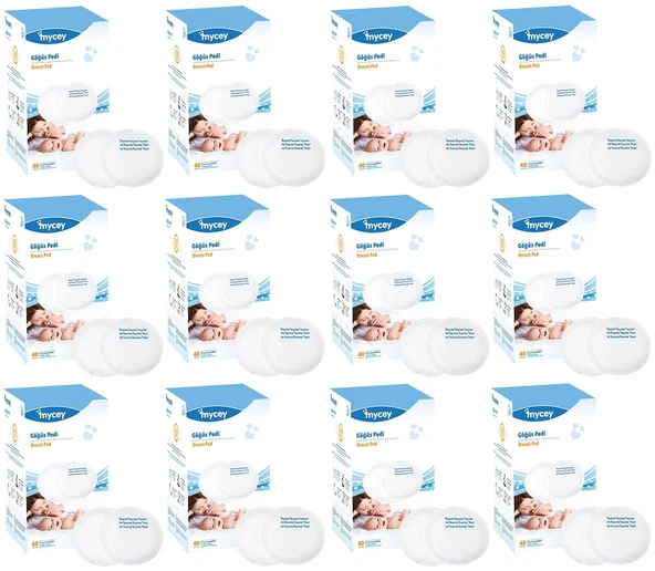 Mycey Göğüs Pedi (40 Lı) 480 Adet (12PK*40)