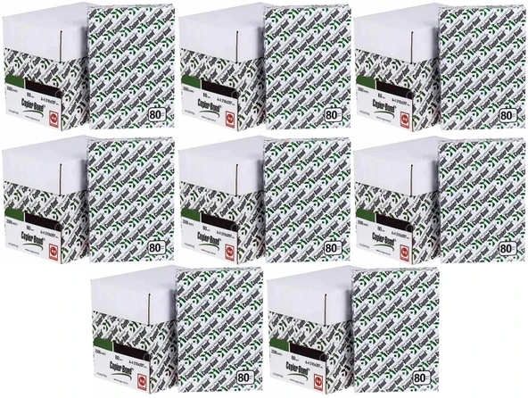 Copier Bond (Ve-Ge) A4 80GR/M2 Fotokopi Kağıdı 20000 Adet (40PK*500) ürün görseli 1