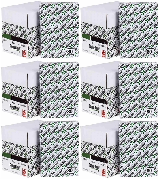 Copier Bond (Ve-Ge) A4 80GR/M2 Fotokopi Kağıdı 15000 Adet (30PK*500)