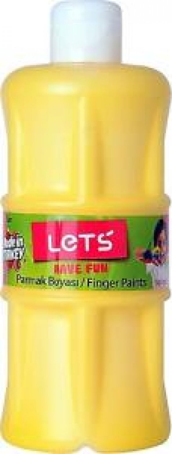 Lets Guaj Boya 500 ML Plastik Sarı L-5101